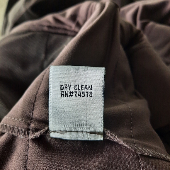 Vintage Cache Cocktail Dress Sz 6 Bronze Brown V Neck Halter Mermaid Tier Fairy - Picture 13 of 16